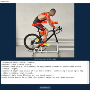 Automatic documentation_Bike Fitting Software