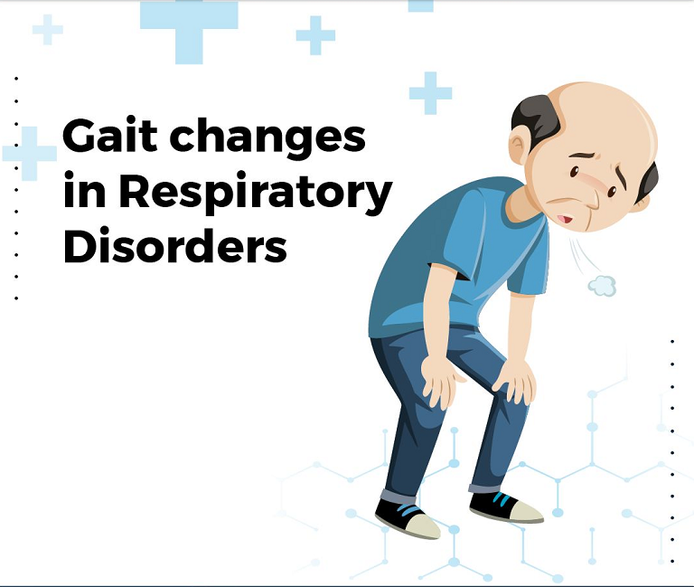 Gait changes in respiratory disorders