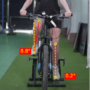 Cycling Performance Analysis: knee path